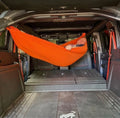 Meraki solo hammock installed inside a Ford Bronco Raptor with no-drill roll bar brackets - photo 1